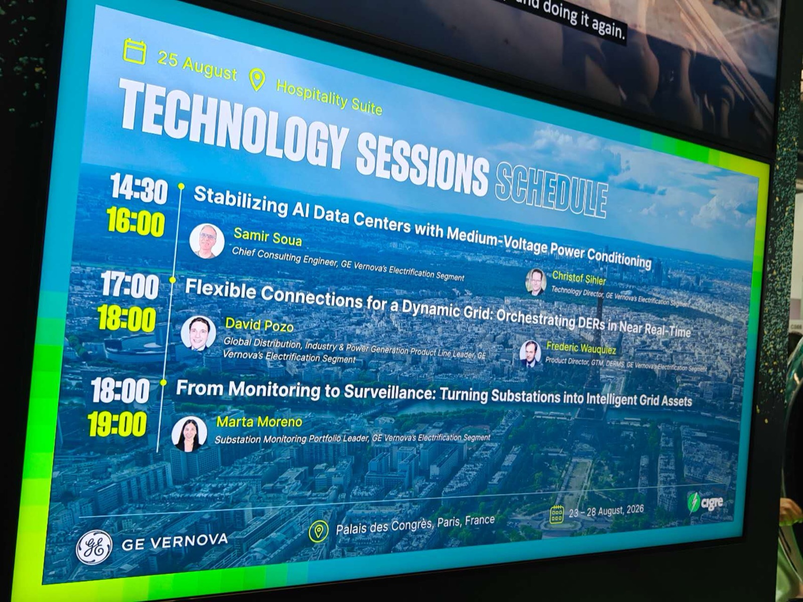 GE Vernova CIGRE 2026 现场照片，序号 51