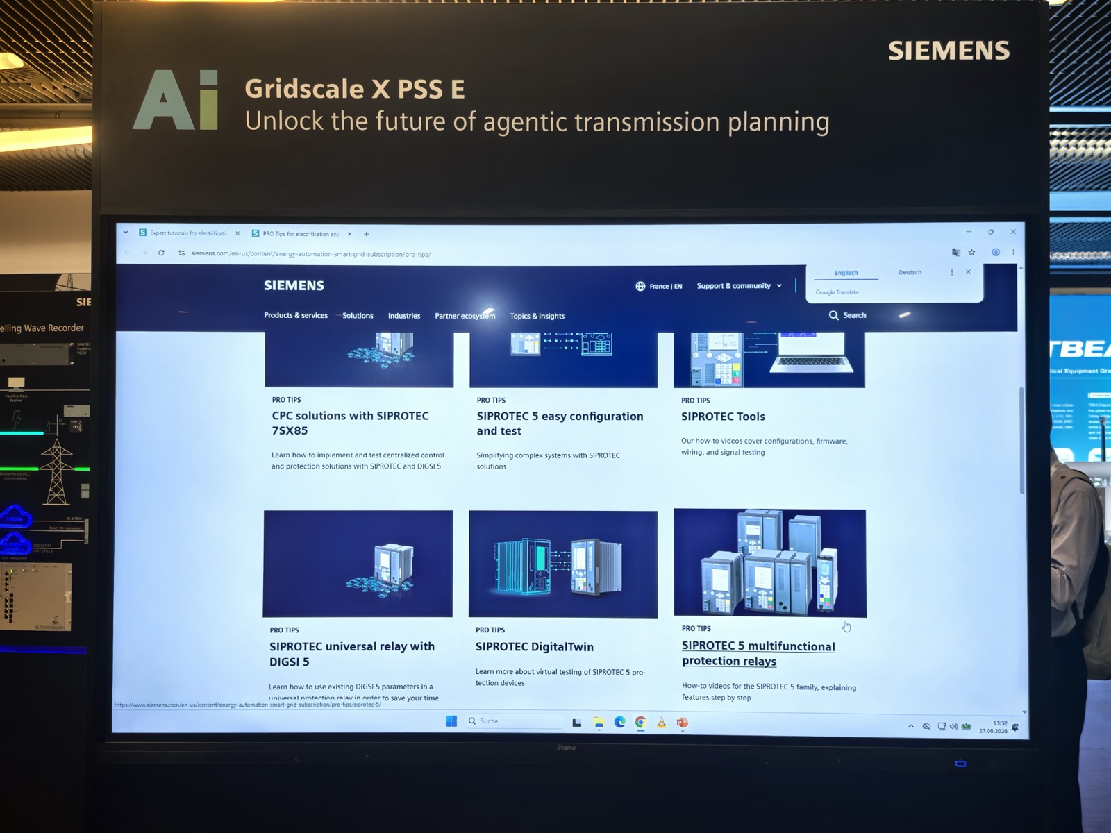 Siemens CIGRE 2026 现场照片，序号 481